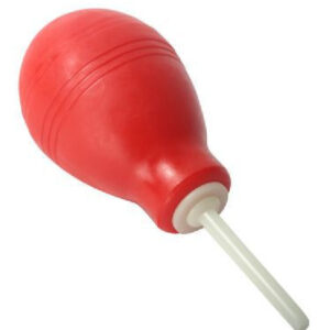 Bulb Anal Clean Enema Red Global Shipping