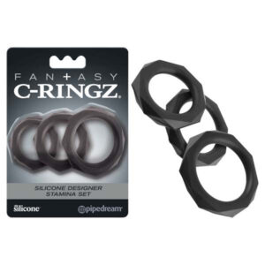 Fantasy C-Ringz Silicone Designer Stamina Set Global Shipping
