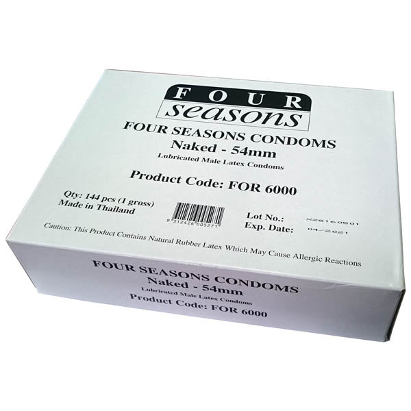 Four Seasons Naked Classic Condoms Global Shipping