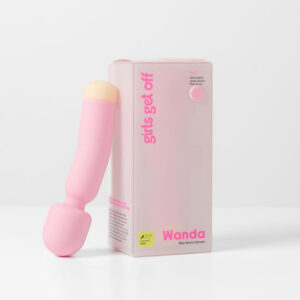 Girls Get Off – Wanda – Pink 16.8 cm USB Rechargeable Massage Wand