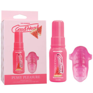 GoodHead Pussy Pleasure Party Kit - Watermelon GoodHead Tingle Spray and Vibrating Tongue Ring Global Shipping