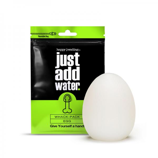 Happy Ending Just Add Water Self-lubricating Whack Pack - Egg on FRISCOES (Adult Toys Online Store) Global Shipping