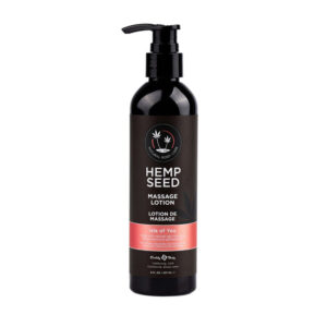 Hemp Seed Massage Lotion – Isle Of You (Coconut Water, Citrus & Vanilla) Scented – 237 ml Bottle