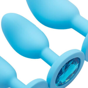 Magic Touch Fun Lil' Beanies Butt Plug Blue Global Shipping