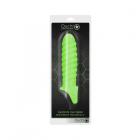 Ouch! Glow Swirl Stretchy Penis Sleeve – Glow In The Dark – Green