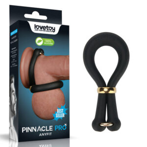 Pinnacle Pro Anyfit Stretcher – Black Adjustable Cock Ring