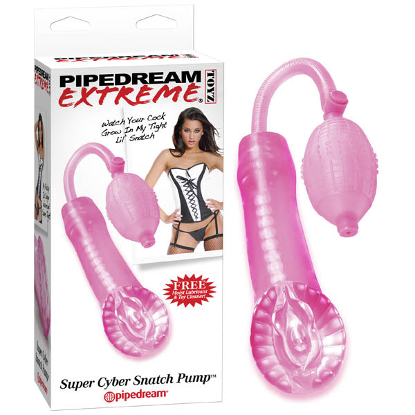 Pipedream Extreme Toyz Super Cyber Snatch Pump Global Shipping