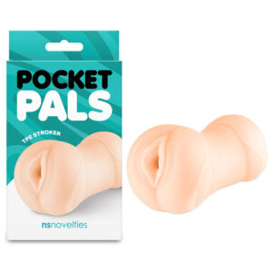 Pocket Pals Vagina Stroker – Flesh – Flesh Vagina Stroker