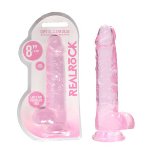 RealRock 8'' Realistic Dildo With Balls Global Shipping
