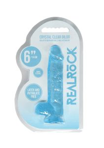 Realrock Realistic Dildo with Balls – 6″ / 15 cm