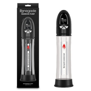 Renegade Warrior Pump – Black – Black/Clear Waterproof Automatic Penis Pump