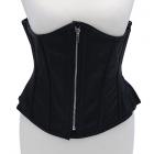 Rouge Leather Corset Black 3xl/4xl Global Shipping