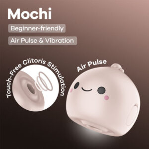 Satisfyer Mochi - Beige - Beige USB Rechargeable Air Pulse Stimulator Global Shipping