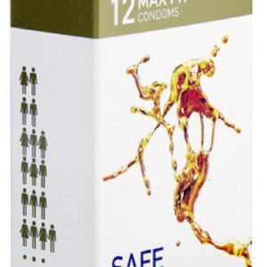 Sax Max Fit 12's latex condoms Global Shipping