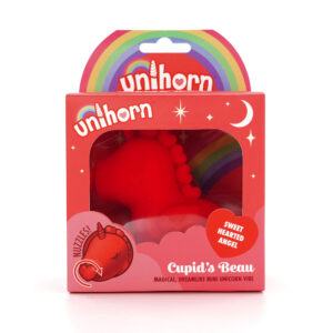 Unihorn – Cupid’s Beau – Red USB Rechargeable Heart Nosed Stimulator