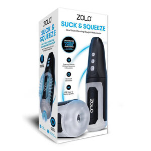 Zolo Suck & Squeeze - USB Rechargeable Sucking Auto Masturbator Global Shipping